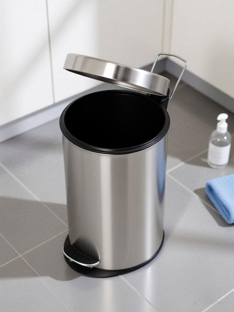 STAR CLASSIC STAR CLASSIC 5L Stainless Steel Pedal Dustbin