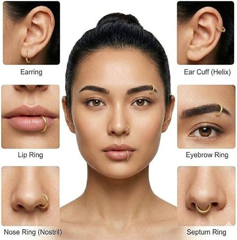 aAVC ENTERPRISES Stainless Steel Clip-on Earrings - Image 5