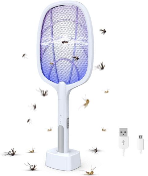 Dwiti Enterprise 2 in 1 UV Light Mosquito Racket Bat , Rechargeable, Electric Insect Killer Electric Insect Killer Indoor, Outdoor (Bat) - Image 8