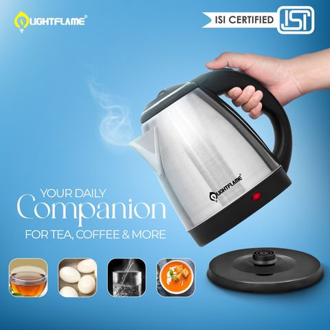 LIGHTFLAME LFEK15B Electric Kettle 1.5L Black - Image 4