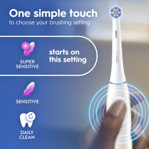 Oral-B iO2 Gentle Clean Electric Toothbrush, 3 Modes, Pink - Image 7