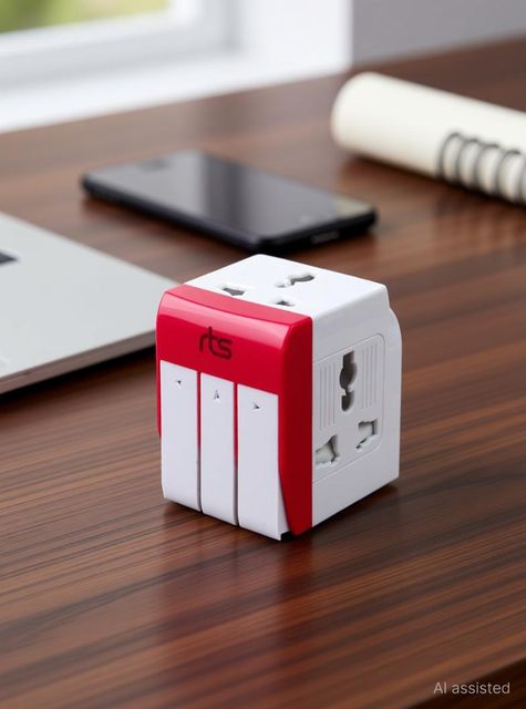 Jihaan Universal Conversion Multiplug Travel 13A Three Pin Socket - Image 6