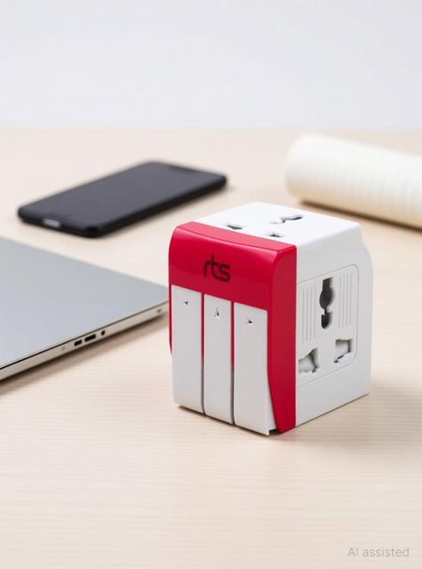 Jihaan Universal Conversion Multiplug Travel 13A Three Pin Socket - Image 7