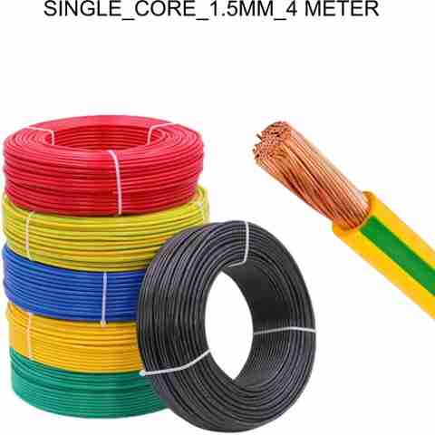 Cordnet PVC 1.5 sq/mm Multicolor 4m Wire - Image 5
