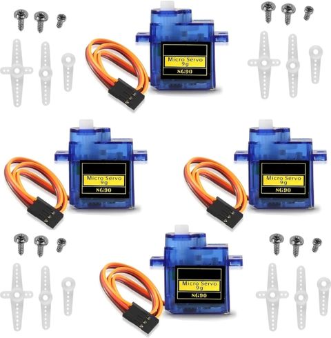 Tinkro SG90 Micro Servo Motor (Pack of 4) - Image 4