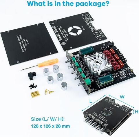 HouseOfCommon TDA7498E Bluetooth Amplifier Board - Image 6