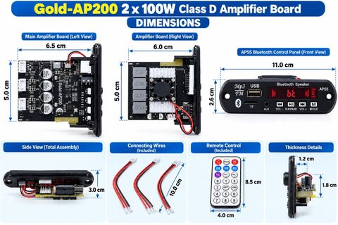 3REE Gold AP 200 Electronic Hobby Kit - Image 4