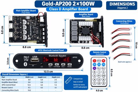 3REE Gold AP 200 Electronic Hobby Kit - Image 5