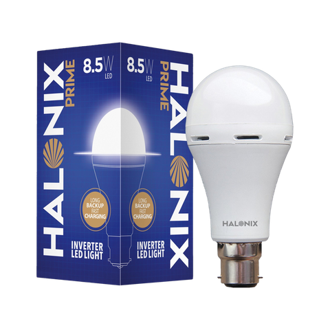 HALONIX 8.5W B22 Cool White Rechargeable Emergency LED Bulb - Image 3