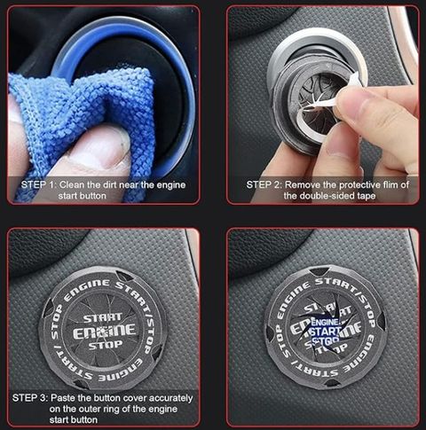 BKN KEY-CAR-BUTTON Engine Start/Stop Button - Image 4