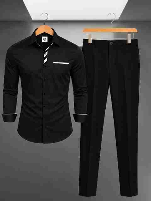 TYRELL Men Cotton Blend Shirt Pant Set - Image 5