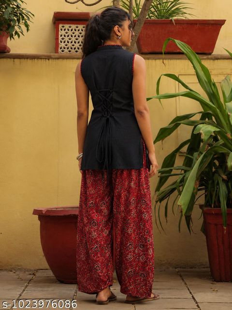 HASAN TRENDZ Women Cotton Blend Kurta Salwar Set - Image 3