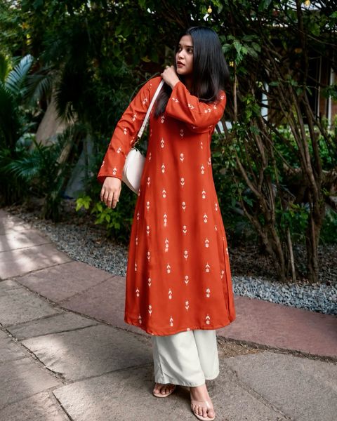 SEAKART Women Viscose Rayon Kurta Palazzo Set - Image 6