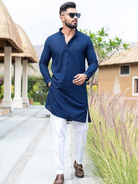 ClickAndBuy Men Kurta Pyjama Set