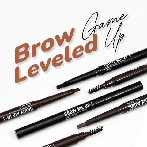 Me-On Brow Me Up (01 Black) Eyebrow Definer Pencil (01 Black) - Image 7