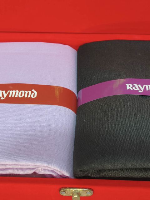 Raymond Unstitched Polycotton Shirt & Trouser Fabric Solid - Image 6