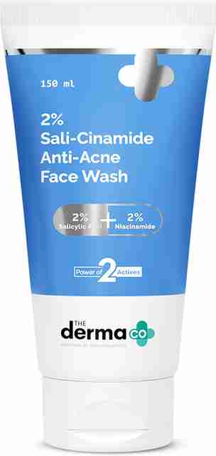 The Derma Co Sali-Cinamide Anti-Acne Face Wash 150ml - Image 2