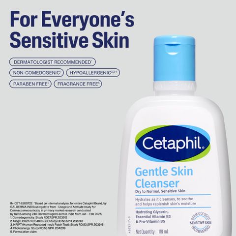 Cetaphil Gentle Skin Cleanser Face Wash, 118 ml - Image 6