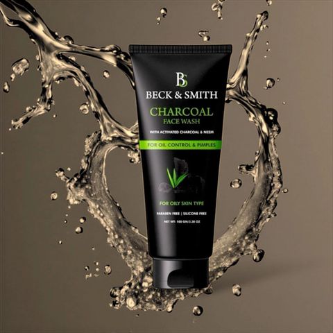 BECK AND SMITH charcoal neem deep cleansing anti bacterial oil control tan removal men women Face Wash (100 g) - Image 5