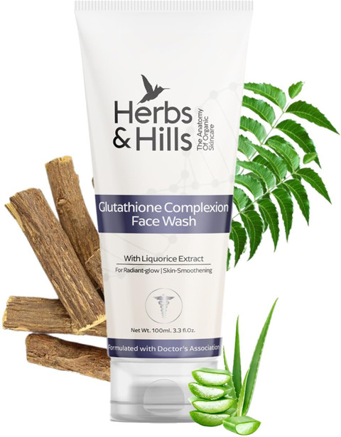 Herbs & hills Glutathione Complexion 100ml Face Wash