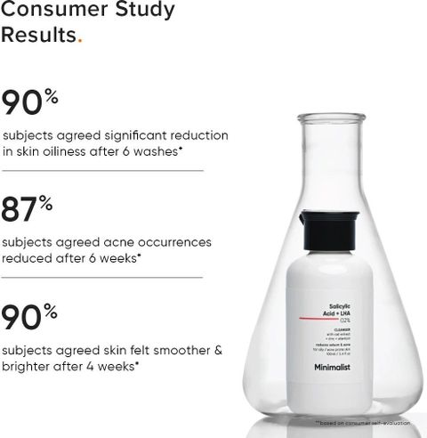 Minimalist 2% Salicylic Acid Face Wash 100ml - Image 5
