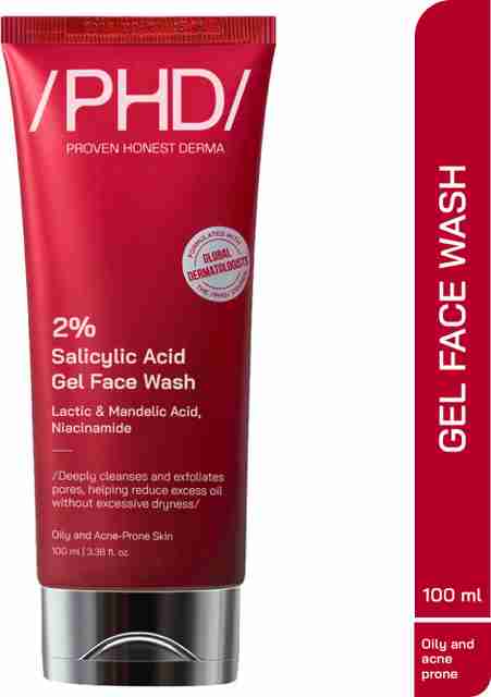 Proven Honest Derma 2% Salicylic Acid Gel for Oily & Acne-Prone Skin Face Wash (100 g) - Image 5