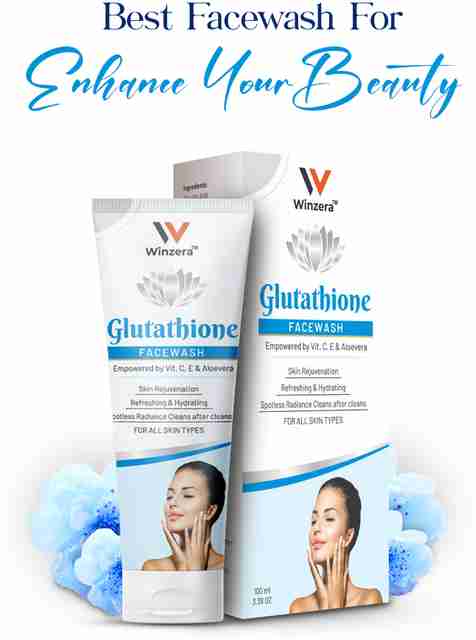 winzera glutathione face wash | for skin brightning | remove dark spots - Price in India, Buy Winzera Glutathione | for skin brightning NW Does BPC-157 Help With Size:240ml