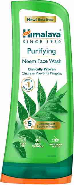 HIMALAYA Purifying Neem for Pimple & Acne Prone Skin Face Wash (300 ml) - Image 3