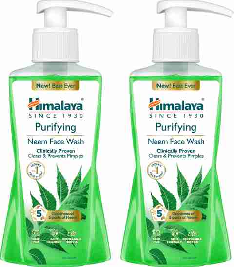 HIMALAYA Purifying Neem|Clinically proven to fight against acne and pimples|100% naturally derived Neem for both men and women Face Wash (400 ml) - Image 5