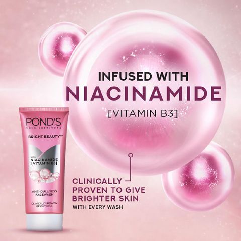 POND's Bright Beauty Combo, Pack of 2, Spotless Glow with Vitamin B3 Face Wash (400 g) - Image 7