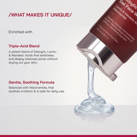 Proven Honest Derma 2% Salicylic Acid Gel for Oily & Acne-Prone Skin Face Wash (100 g) - Image 8