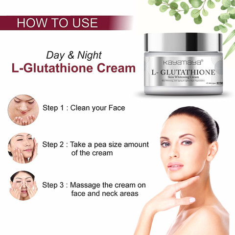 glutathione cream price in india Kayamaya L- Face for Skin Whitening, Brightening & Anti Ageing glutathione cream online india FORTUNATE