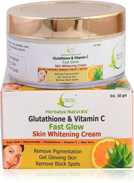 glutathione and vitamin c skin lightening Herbalya Naturals & Price in India flash
