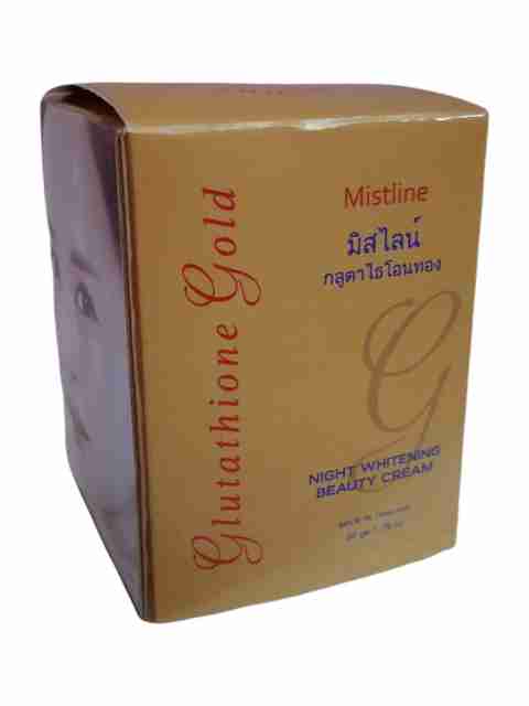 mistine glutathione cream review GOLD NIGHT WHITENING BEAUTY 50G PACK OF 1 THAILAND PRODUCT Price in India Condition_Cognitive Support