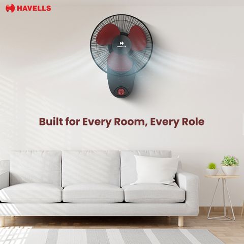 HAVELLS CANDY HS|Low Noise|100 % Copper Motor|High Speed|Thermal