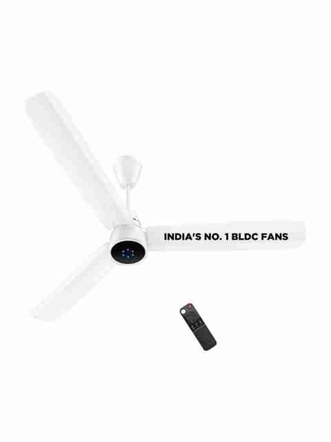 Atomberg Renesa Epoque | Advance air+ Technology | Sleek Fan | LED Indicator | Low Noise with 2 Year Warranty BLDC Motor with Remote 1200 mm Ceiling Fan (5 Star | Gloss White | Pack of 1) - Image 5