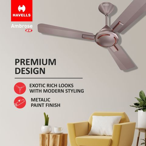 Havells Ambrose HS 1200mm Ceiling Fan, Cola Espresso Brown - Image 7