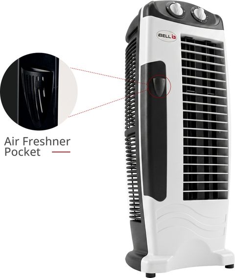iBELL HAWADELUXE Anti Dust Tower Fan (White) - Image 4