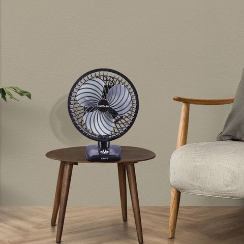 unleash CRYO | 230 MM | HIGH SPEED | 9 INCH | TABLE FAN | FOR HOME with 1 Year Warranty Energy Saving 230 mm Table Fan (Black | Pack of 1) - Image 6