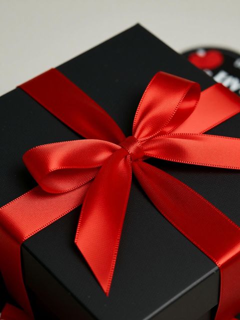 US IDEAL CRAFT Explosion Box Gift with 8 Kitkat Chocolates, Red/Black - Image 7