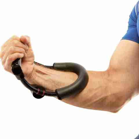 SELLZAS Forearm Strengthener Wrist Exerciser Hand Grip Equipment Developer Arm Hand Grip Ab Exerciser (Black) - Image 3