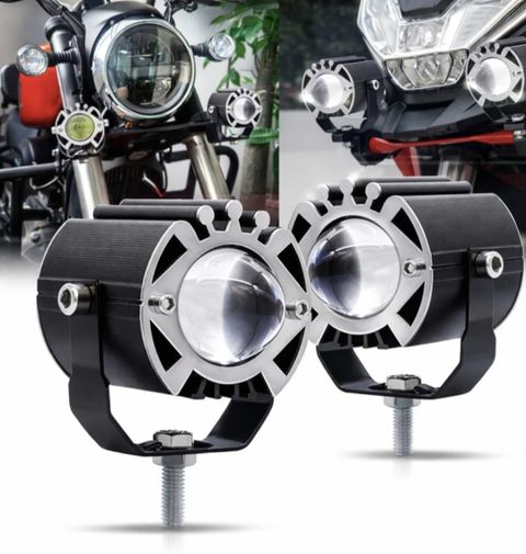 Anaisha Enterprises LED Fog Lamp Unit for KTM, TVS, Royal Enfield, Bajaj, Hero Universal For Car - Image 5
