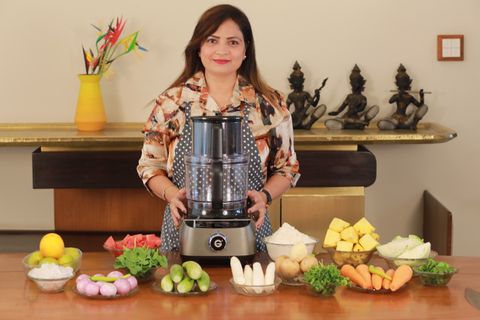 gorek technologies GT-FP101 1300W Food Processor, Silver - Image 4