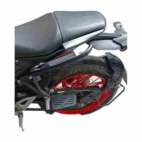SGTB Pillion Foot Rest Heavy Single Plate (Black) - Image 5