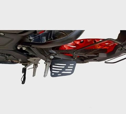 SGTB Pillion Foot Rest Heavy Single Plate (Black) - Image 6