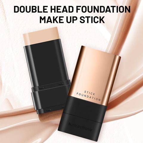 LUXORIO 2-in-1 Korean Foundation Stick with Brush, Natural Color, 60g - Image 7