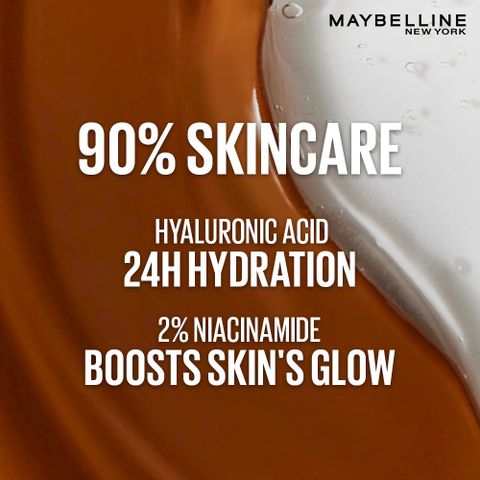 MAYBELLINE NEW YORK Fit Me Glow BB Cream, SPF 50, 24H Hydration, Niacinamide Foundation (Shade 20, 25 ml) - Image 6