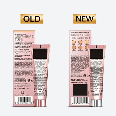 Lakmé 9 to 5 Complexion Care Face Cream Foundation - Pack of 2 Foundation (Beige, 60 g) - Image 8