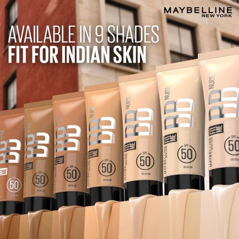 MAYBELLINE NEW YORK Fit Me Glow BB Cream, SPF 50, 24H Hydration, Niacinamide Foundation (Shade 20, 25 ml) - Image 8