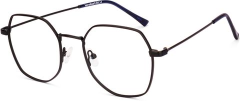 Lenskart Blu Full Rim Square Anti Glare & Blue Cut Computer Glass For Men & Women (50 mm) - Image 6